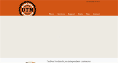 Desktop Screenshot of dtmmachine.com